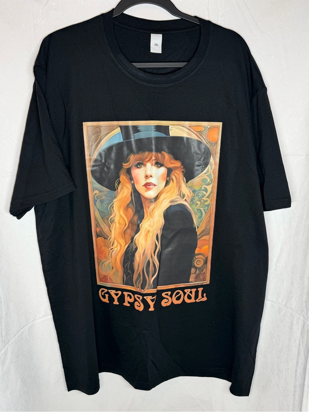 Gypsy Soul Stevie Nicks Black Graphic Tee~NWOT